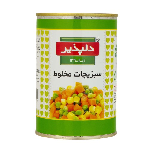  عکس کنسرو مخلوط سبزیجات دلپذیر